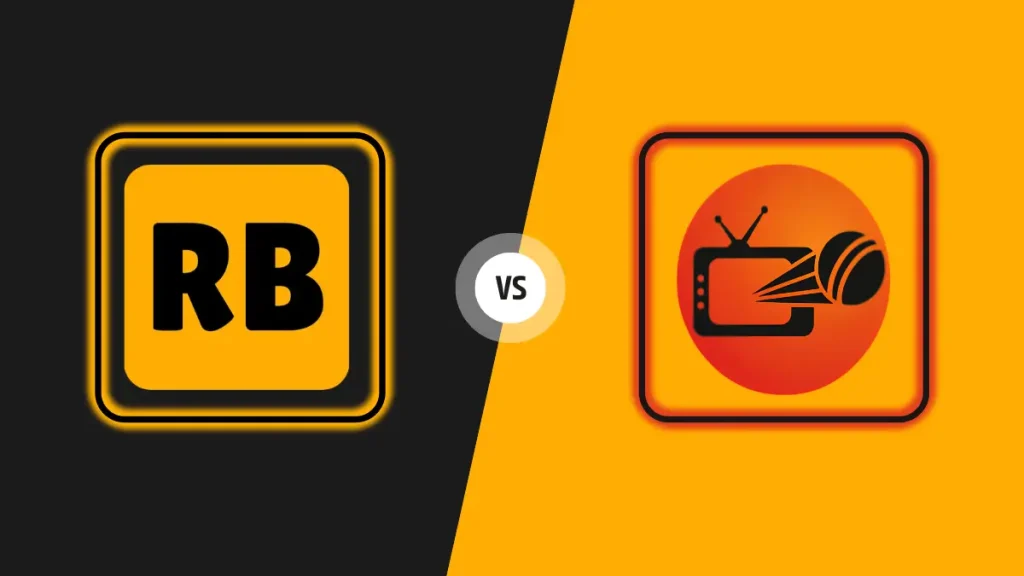 RBTV77 vs CricFy TV sports streaming app comparison