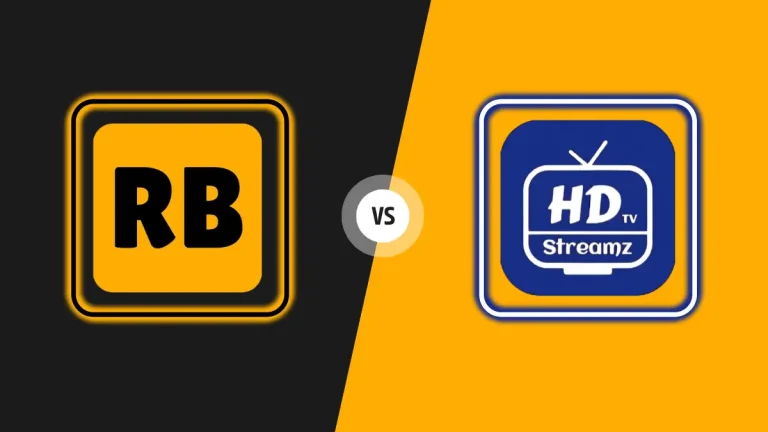 RBTV77 vs HD Streamz live TV and sports streaming app comparison